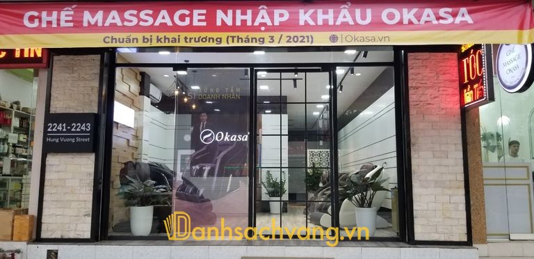 Ghế Massage Okasa Phú Thọ tại 2243 Hùng Vương
