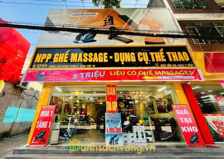Thế Giới Ghế Massage Gang Thép tại Thái Nguyên
