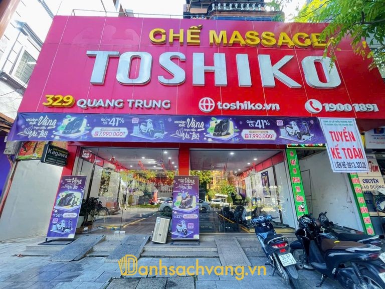 Ghế Massage Toshiko tại Thanh Hóa