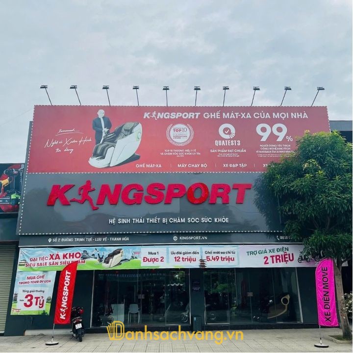 Kingsport Quảng Xương - cửa hàng ghế massage ở Thanh Hóa