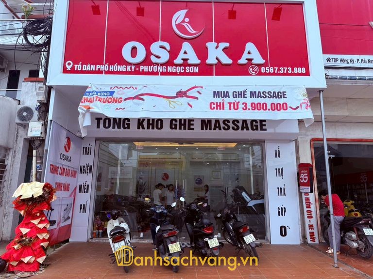 Ghế Massage Osaka tại Ngọc Sơn Thanh Hóa