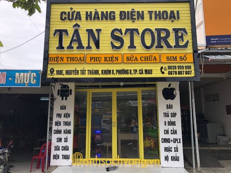 Tân Store Cà Mau - cửa hàng điện thoại tại Nguyễn Tất Thành
