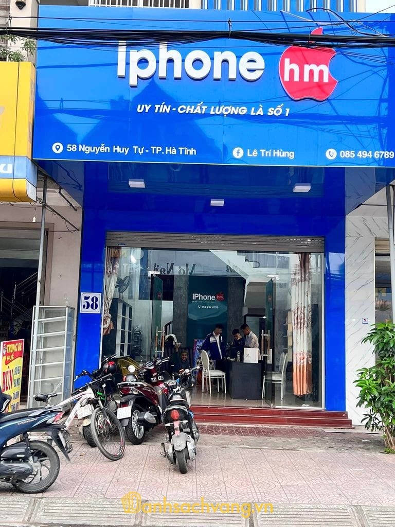 IPHONE HM HÀ TĨNH - Cửa hàng iPhone tại 58 Nguyễn Huy Tự