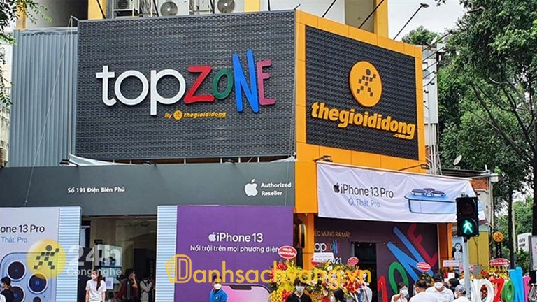 TopZone - cửa hàng chuyên sản phẩm Apple