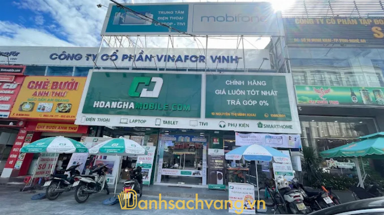 Hoàng Hà Mobile – 10 Nguyễn Thị Minh Khai, Phường Thành Vinh