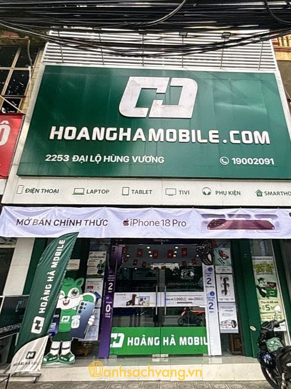 Hoàng Hà Mobile - cửa hàng iPhone ở Phú Thọ