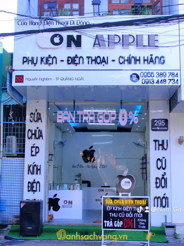 ON APPLE - cửa hàng iPhone tại Nguyễn Nghiêm Quảng Ngãi
