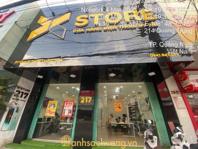 X Store – 217 Quang Trung, Phường Nghĩa Lộ