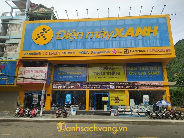 Điện máy XANH Chu Văn Thịnh - địa điểm mua sắm điện thoại ở Sơn La