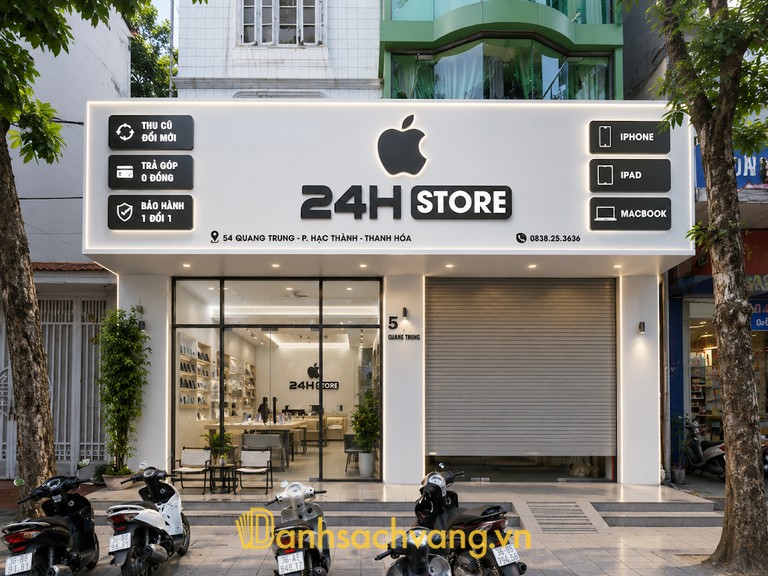 24h Store 54 Quang Trung - cửa hàng iPhone ở Thanh Hóa