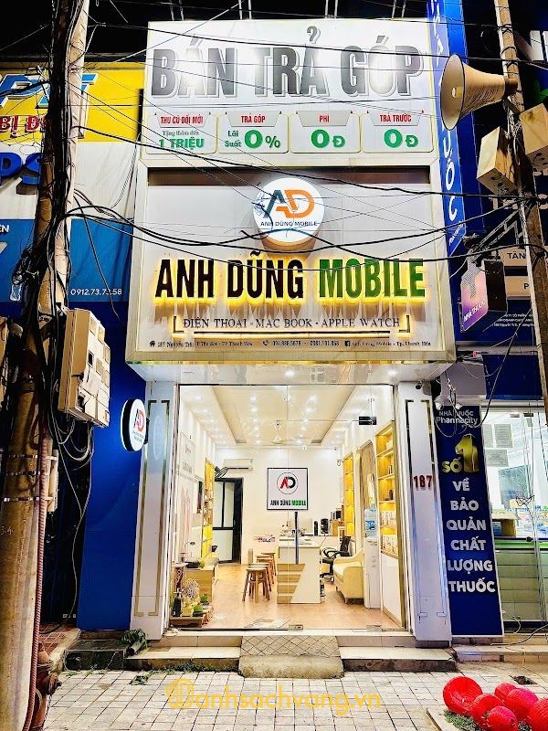 Anh Dũng Mobile 187 Nguyễn Trãi - cửa hàng iPhone ở Thanh Hóa