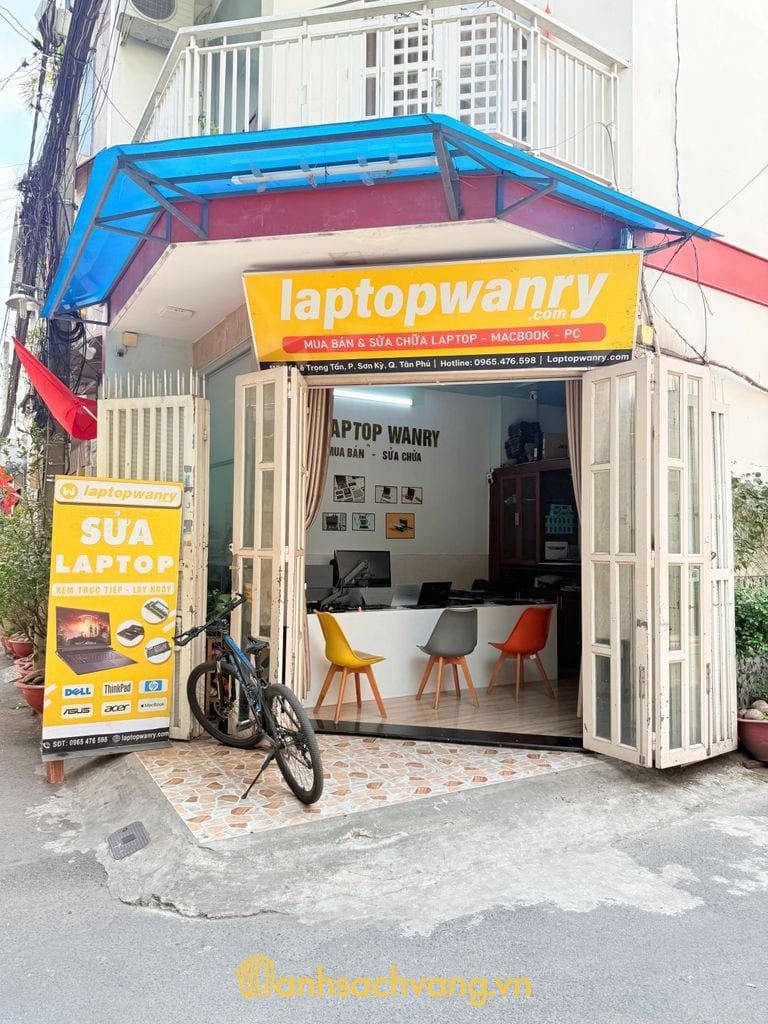 LaptopWanry - cửa hàng laptop tại Tân Phú TPHCM