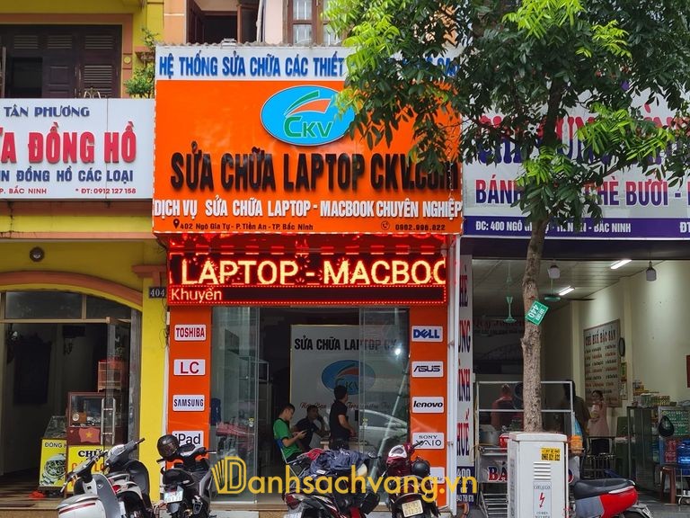 Sửa chữa laptop CKV Bắc Ninh tại Ngô Gia Tự