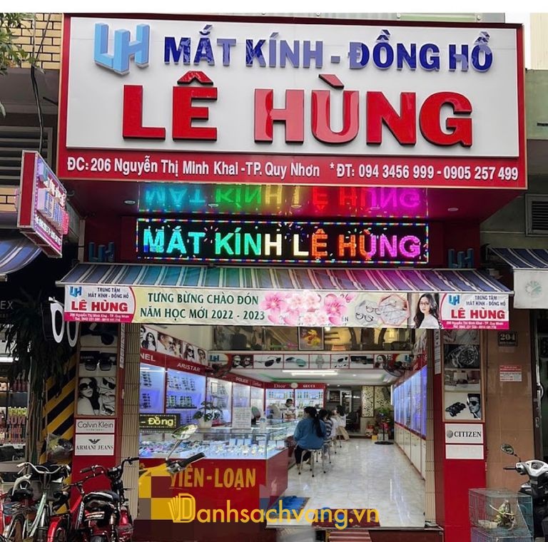 Mắt Kính Đồng Hồ Lê Hùng - cửa hàng mắt kính ở Gia Lai