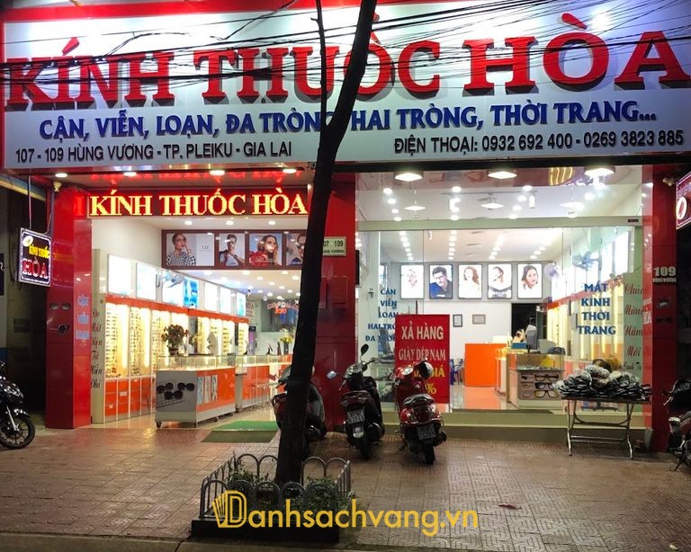 Mắt Kính Hòa 107 Hùng Vương Pleiku