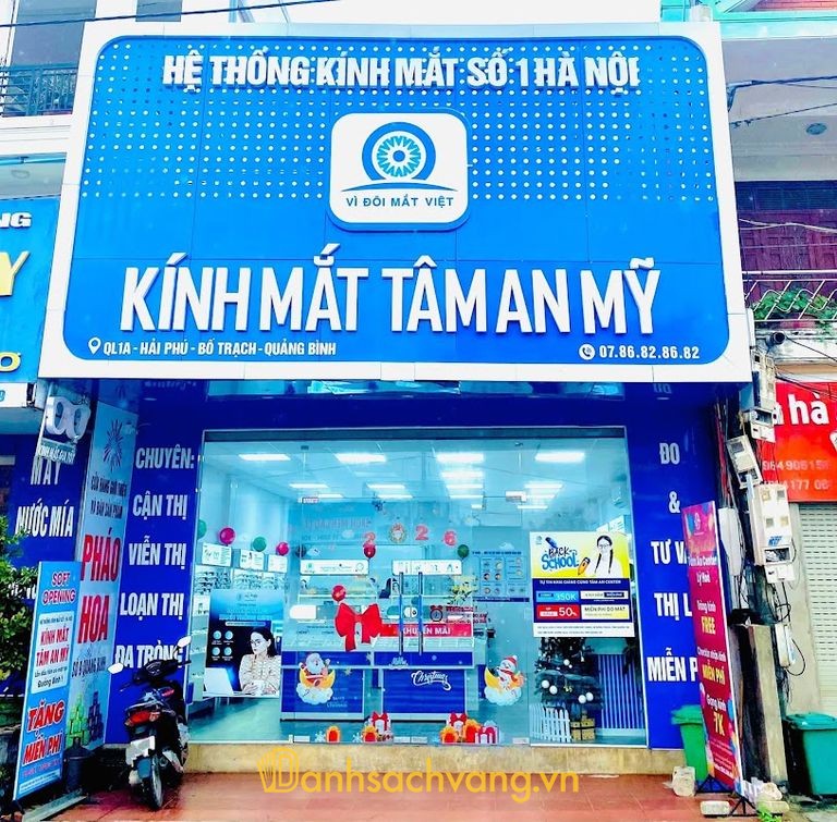 Kính Mắt Tâm An Center - Chợ QL1A, Lý Hòa, Đông Trạch