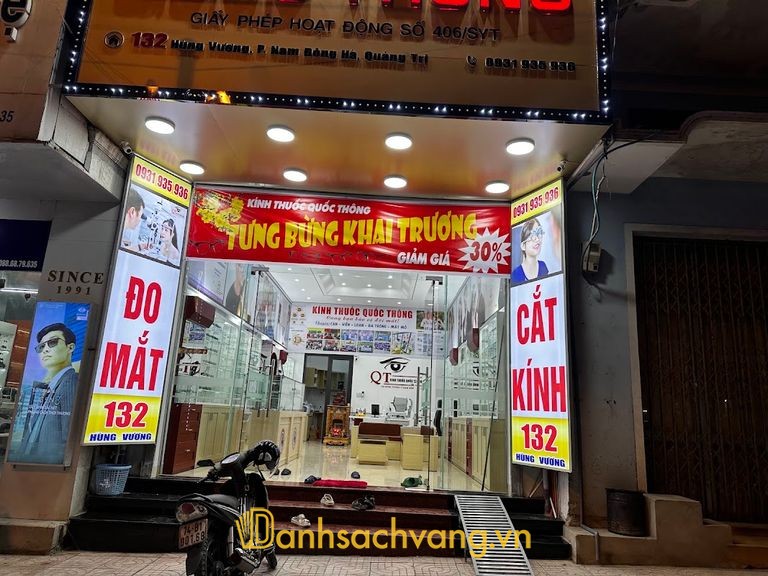 Kính Thuốc Quốc Thông - 29 Hùng Vương, Đông Hà