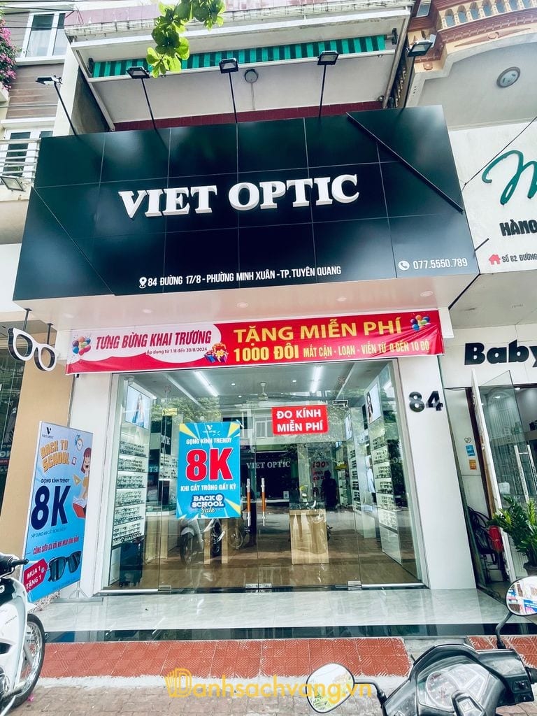 Kính Mắt VIET OPTIC - Cửa hàng mắt kính ở Tuyên Quang