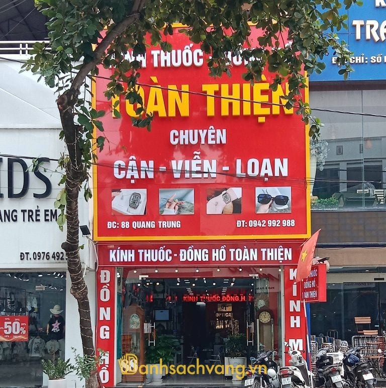 Kính Mắt - Đồng Hồ Toàn Thiện - Cửa hàng mắt kính ở Tuyên Quang