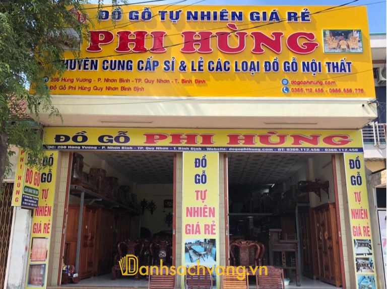 Đồ Gỗ Phi Hùng Quy Nhơn - cửa hàng nội thất ở Gia Lai