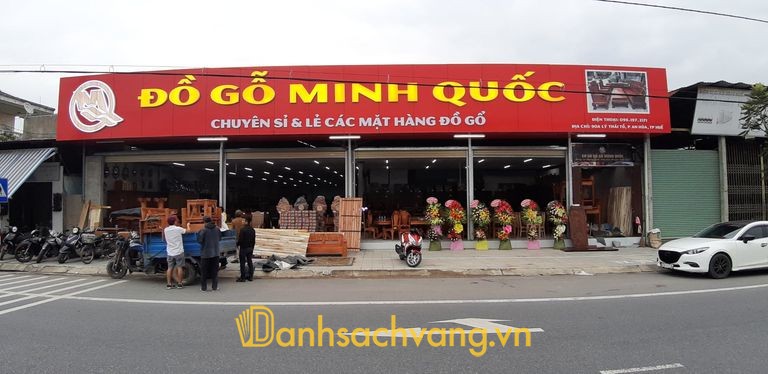 Đồ Gỗ Minh Quốc - cửa hàng nội thất ở Huế tại 90A Lý Thái Tổ