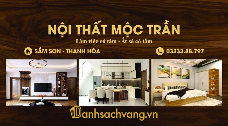 Nội Thất Mộc Trần - thiết kế thi công nội thất tại Sầm Sơn Thanh Hóa