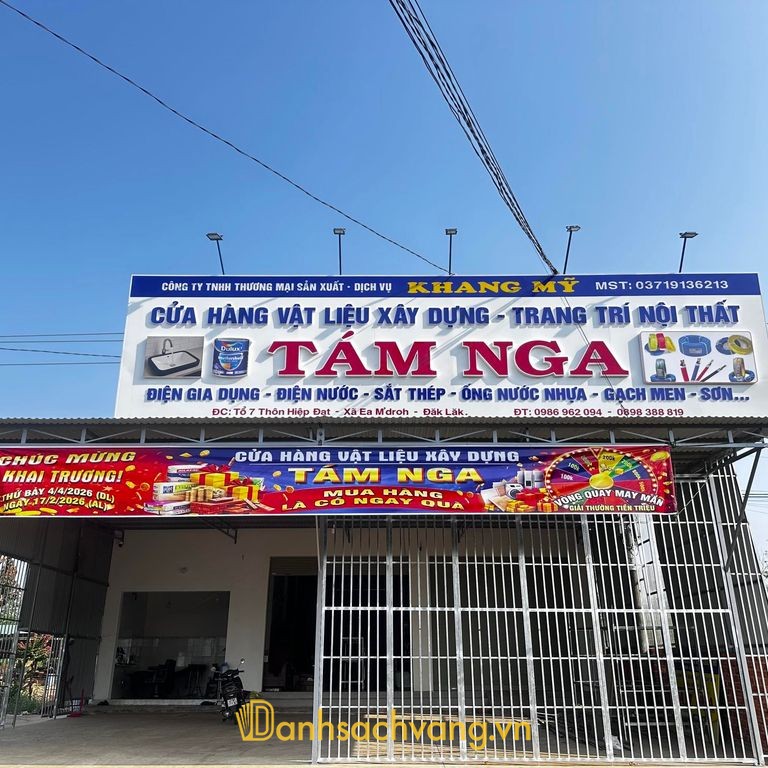 Thiết Bị Vệ Sinh Điện Nước Tám Nga - cửa hàng thiết bị vệ sinh tại Ea M’Droh Đắk Lắk