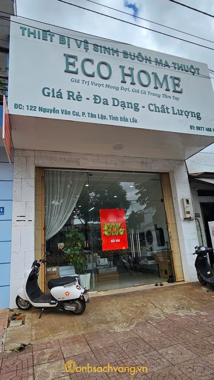 Thiết Bị Vệ Sinh Eco Home Buôn Ma Thuột - showroom thiết bị nhà tắm tại Tân Lập