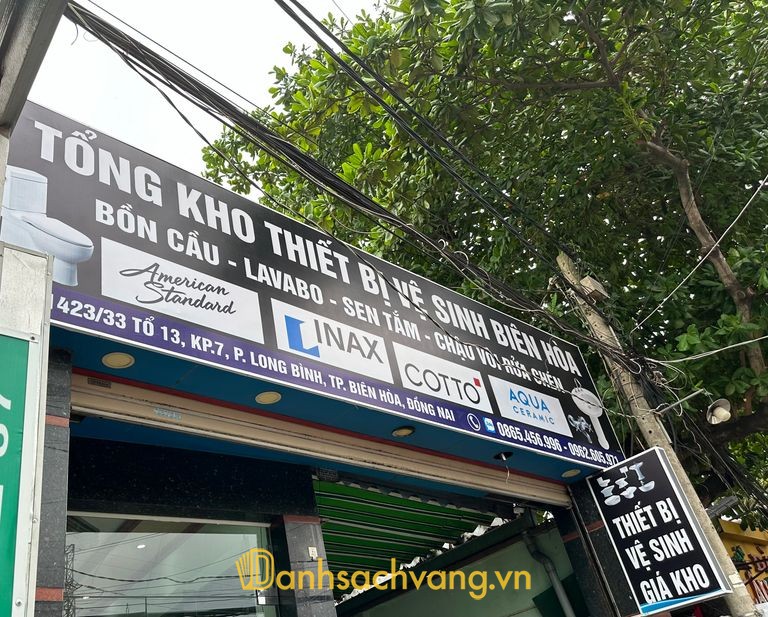 Tổng Kho Thiết Bị Vệ Sinh BIÊN HOÀ tại Long Bình