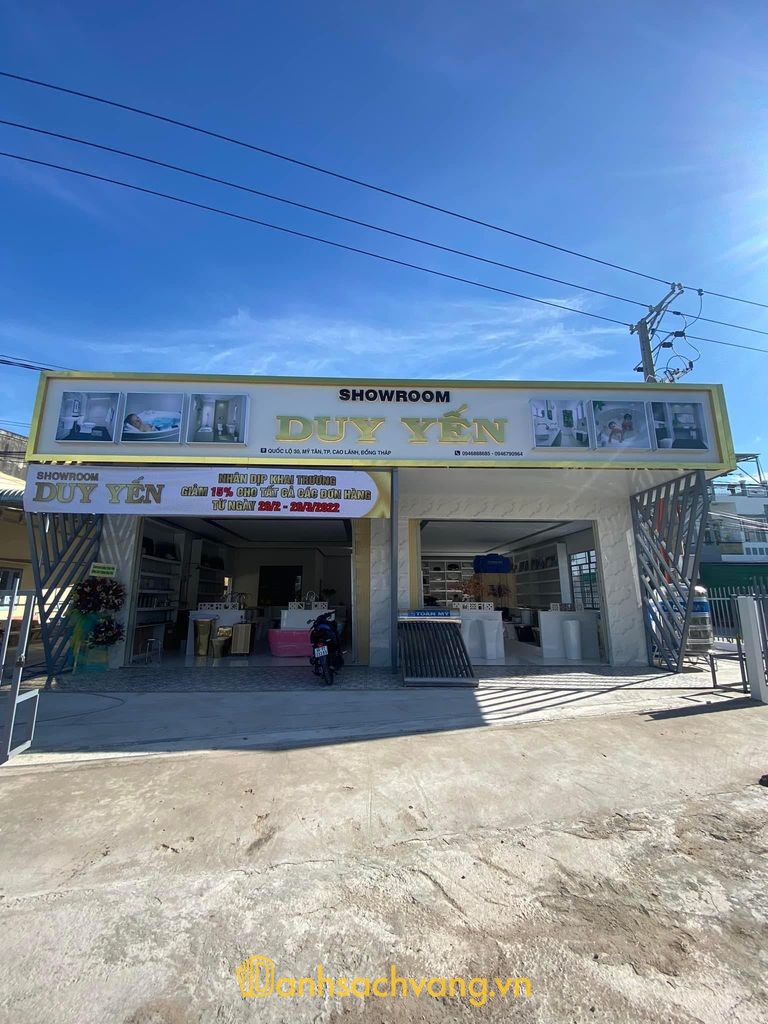 Cửa Hàng Thiết Bị Vệ Sinh Nội Thất Duy Yến tại Mỹ Ngãi Đồng Tháp