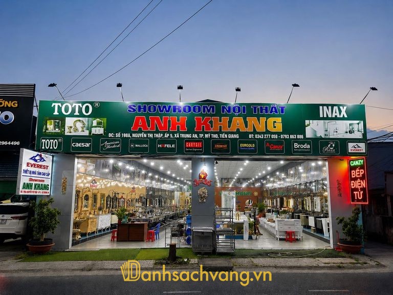 Showroom Anh Khang - cửa hàng thiết bị vệ sinh ở Đồng Tháp