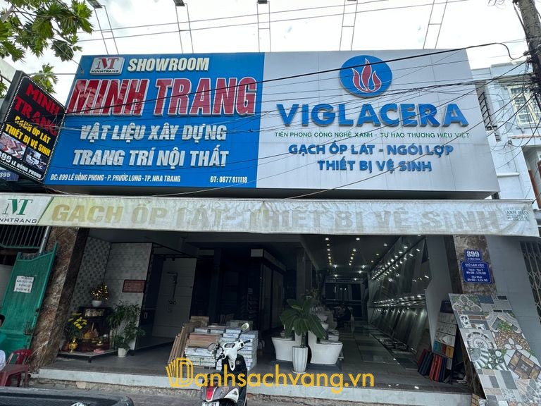 Showroom Minh Trang - gạch ốp lát và thiết bị vệ sinh ở Khánh Hòa