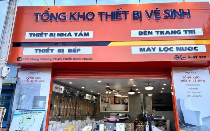 9 Cửa hàng thiết bị vệ sinh ở Lâm Đồng chính hãng, nhiều mẫu mới