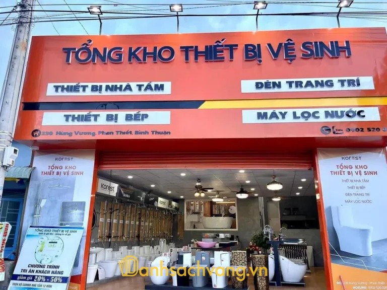 Tổng Kho Thiết Bị Vệ Sinh - cửa hàng thiết bị vệ sinh ở Lâm Đồng
