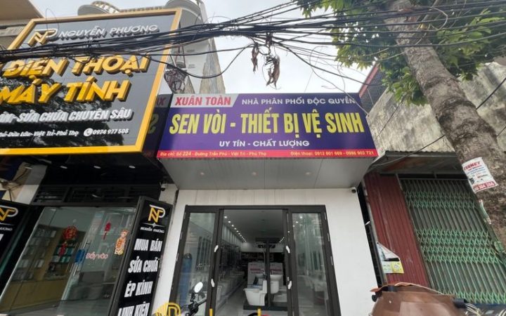 10 Cửa hàng thiết bị vệ sinh ở Phú Thọ uy tín, chất lượng