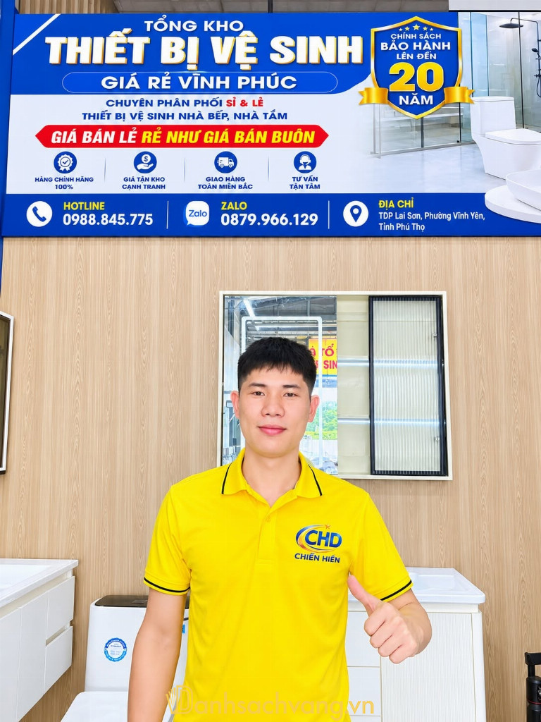 Chiến Hiền Tổng Kho Thiết Bị Vệ Sinh Vĩnh Phúc Phú Thọ