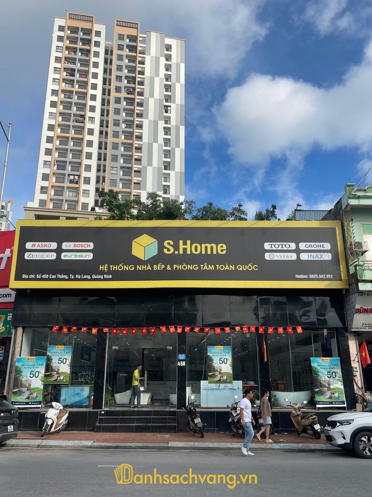 S.Home Quảng Ninh - tổng kho thiết bị vệ sinh và nhà bếp