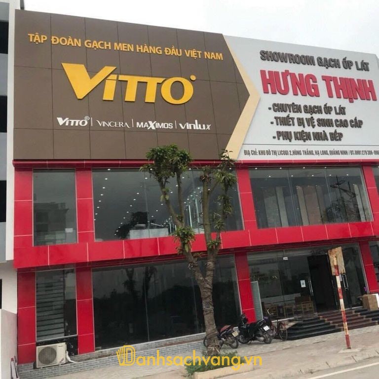Showroom Hưng Thịnh - gạch ốp lát và thiết bị vệ sinh ở Quảng Ninh