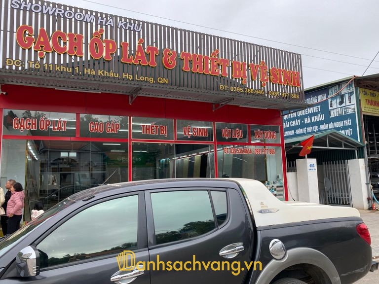 Showroom Hà Khu - gạch ốp lát và thiết bị vệ sinh tại Quảng Ninh