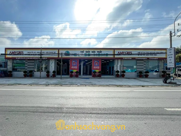 Showroom VLXD AMY Long An - CN Thủ Thừa - cửa hàng thiết bị vệ sinh ở Tây Ninh