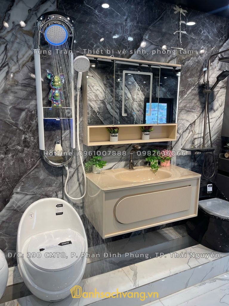 Tùng Trần Thiết Bị Vệ Sinh Phòng Tắm - showroom thiết bị vệ sinh tại Thái Nguyên