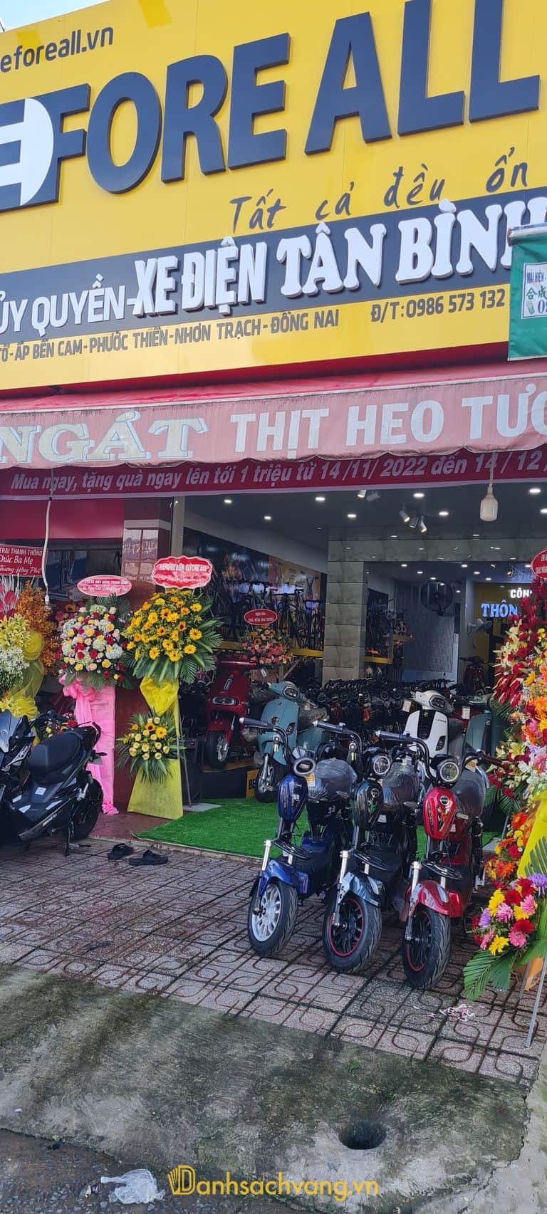 Xe Điện Nhơn Trạch Xe Điện Tân Bình - cửa hàng tại đường Lý Thái Tổ Đồng Nai