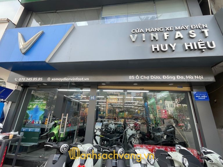 Xe Máy Điện VinFast Huy Hiệu - cửa hàng xe điện ở Hà Nội tại Ô Chợ Dừa