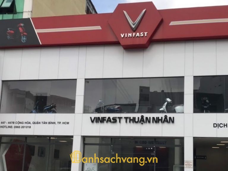 VinFast Thuận Nhân - cửa hàng xe máy điện tại Cộng Hòa Tân Bình