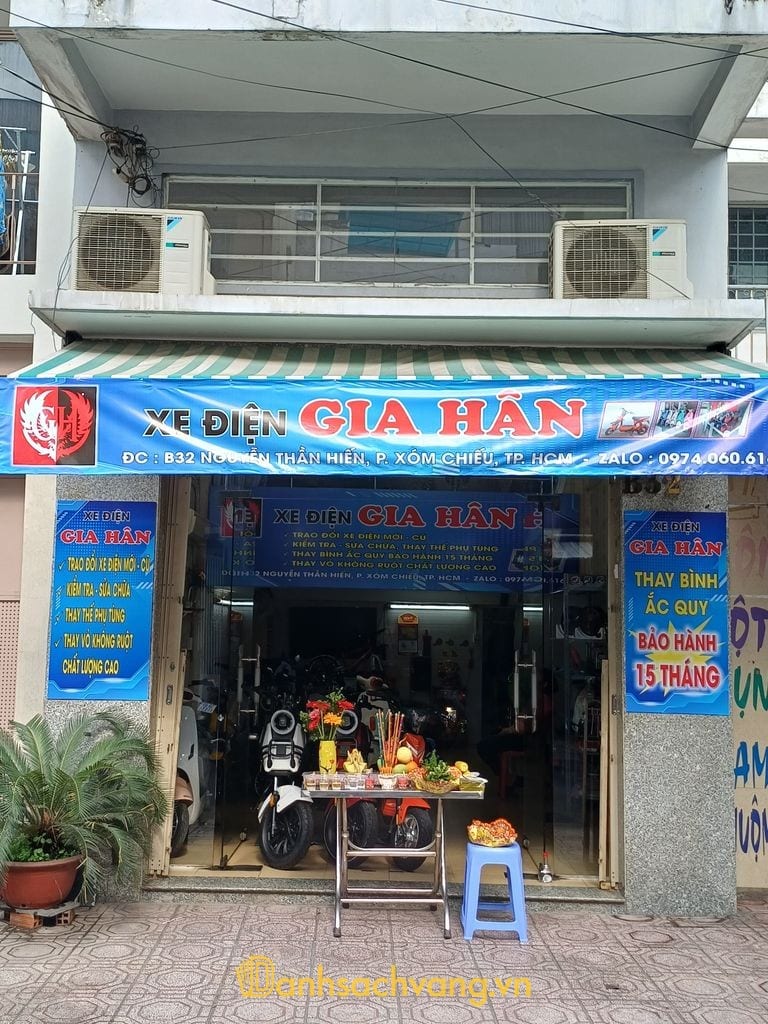 Xe Điện Gia Hân - cửa hàng xe điện tại Nguyễn Thần Hiến Xóm Chiếu