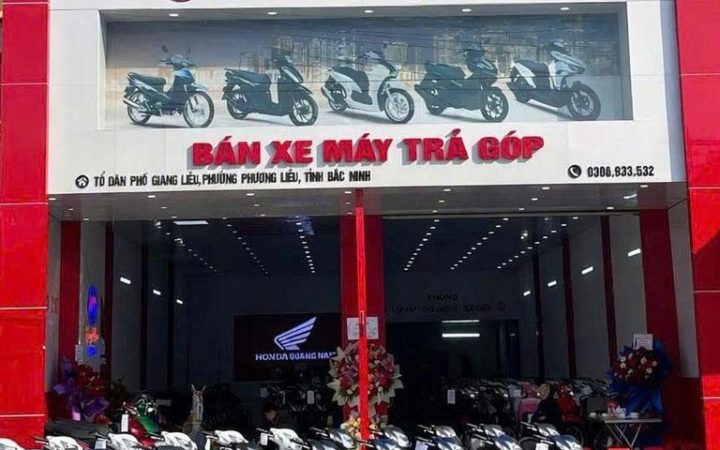 7 Cửa hàng xe máy ở Bắc Ninh đáng tin cậy, đa dạng mẫu mã