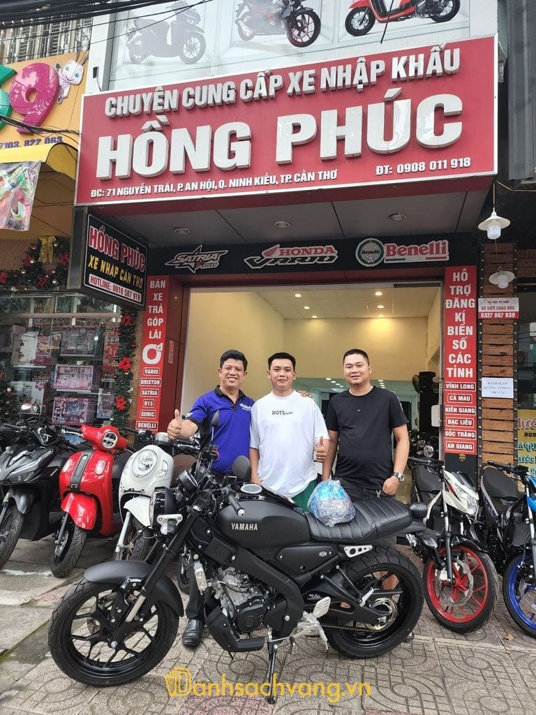 Cửa hàng xe nhập khẩu Hồng Phúc tại Cần Thơ