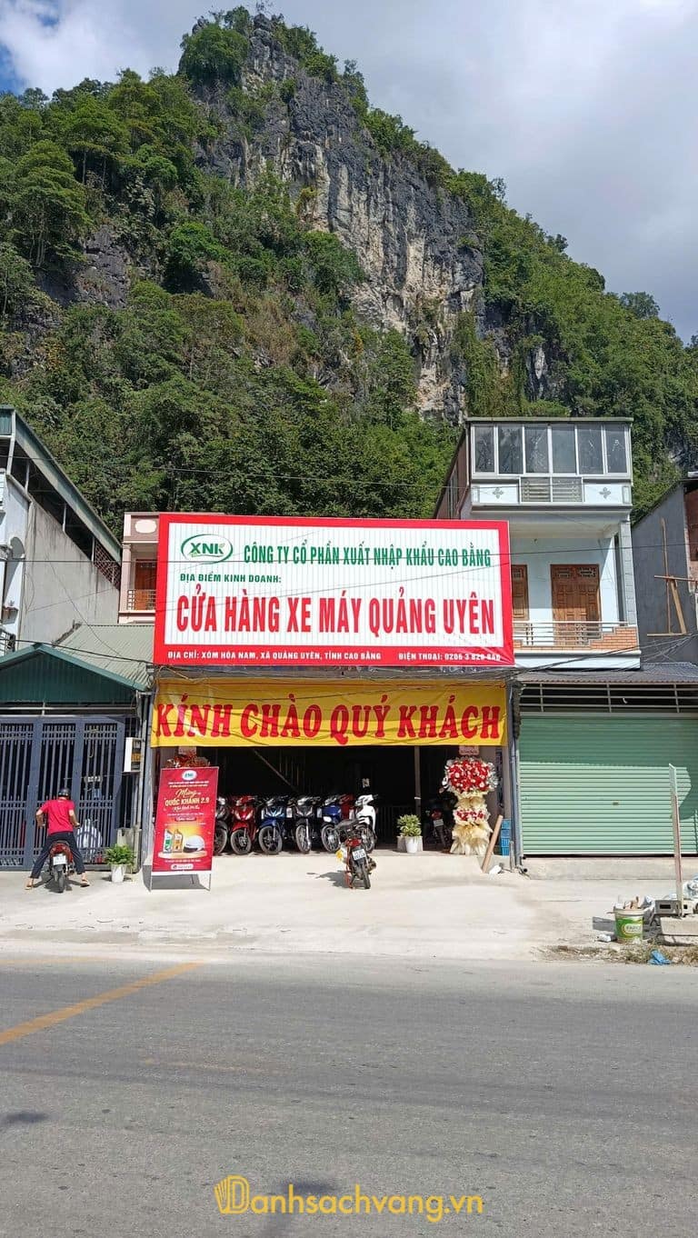 Cửa Hàng Xe Máy Quảng Uyên tại Cao Bằng