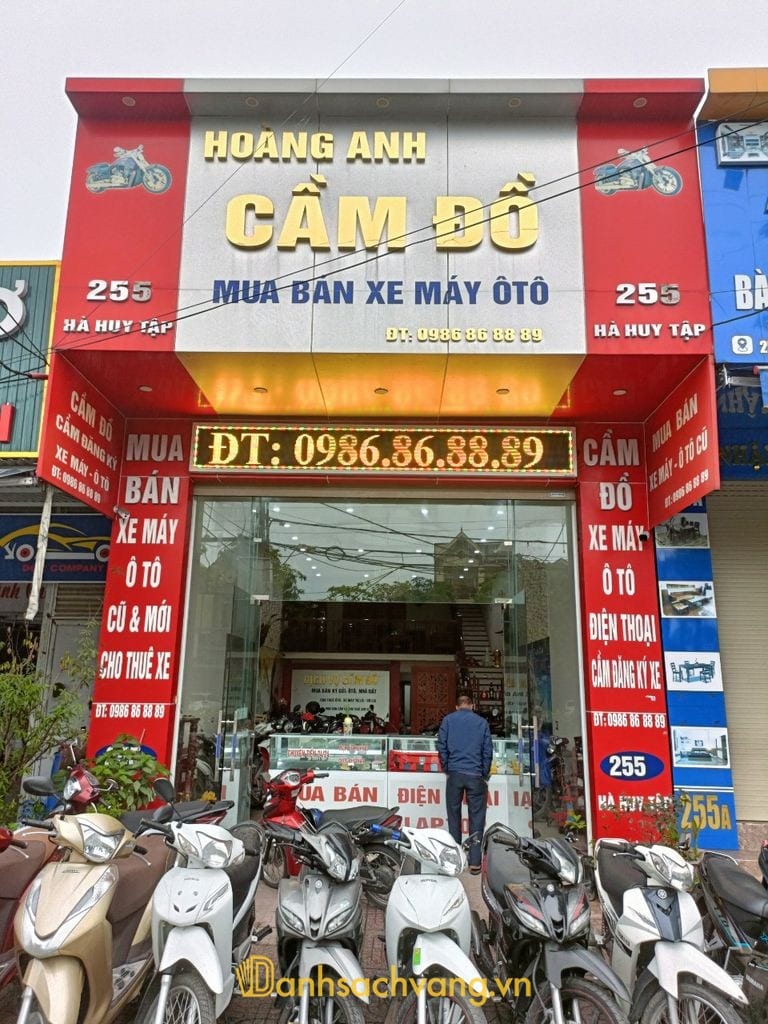 Cửa hàng xe máy cũ tại 255 Hà Huy Tập Hà Tĩnh