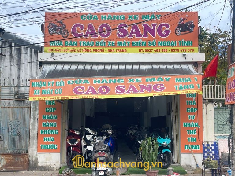 Cửa Hàng Xe Máy Cao Sang tại Khánh Hòa